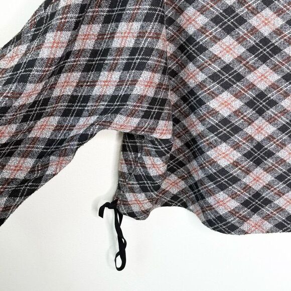 Bryn Walker Keena Cowl Neck Plaid Midweight Top - Women’s US M - Picture 6 of 12